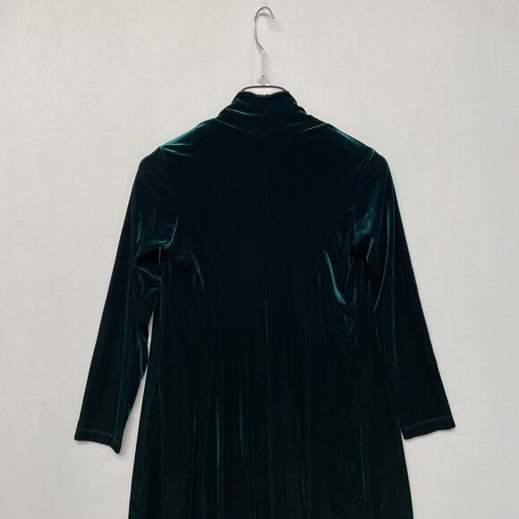 Vintage The Pyramid Collection Velvet Long Cardigan Sweater Size Medium M271 -2 - Picture 13 of 15